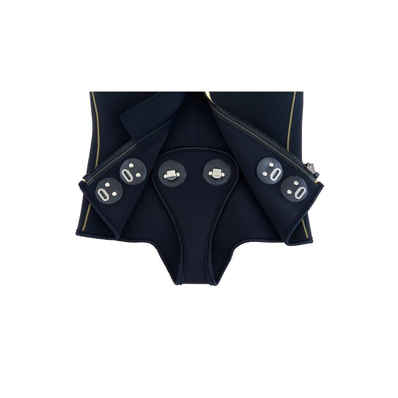 がまかつ GM5823 CRジャケット(2mm厚) ブラック L　【釣具　釣り具】 Gamakatsu（がまかつ） GM5823 CRジャケット(2mm厚) ブラック L : 釣具