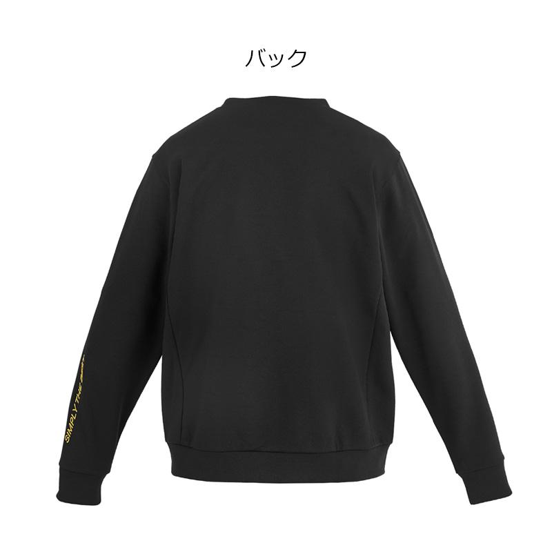 Gamakatsu（がまかつ） GM3756 クルーネックスウェットシャツ ブラック