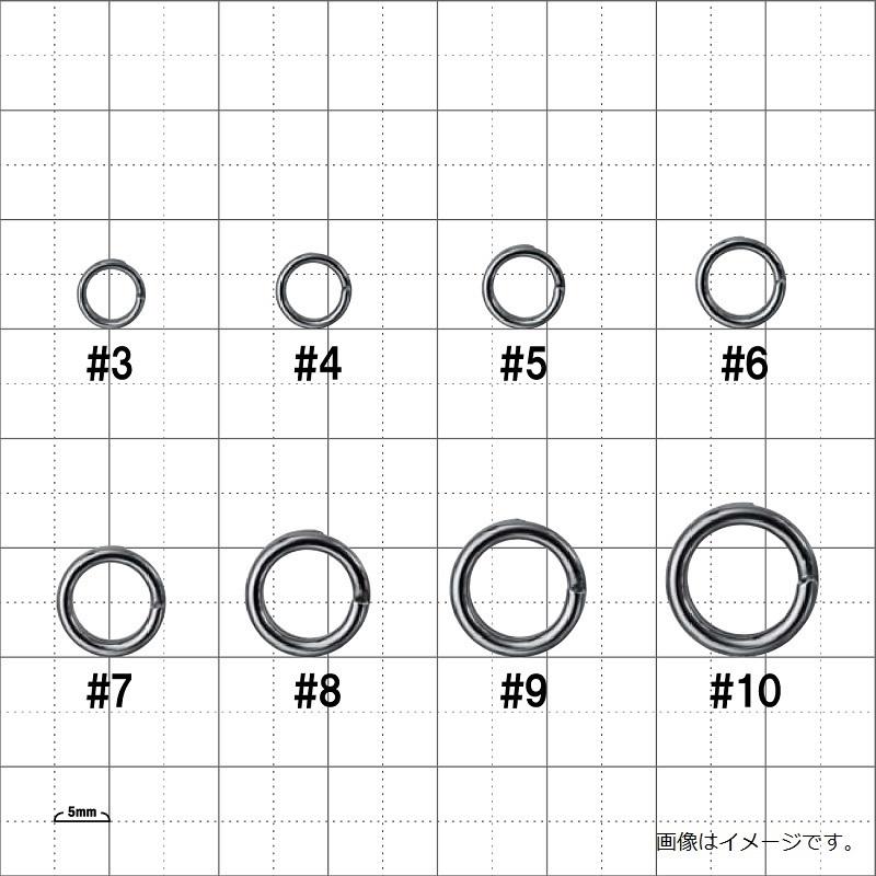 Gamakatsu がまかつ 80-720 Ti スプリットリング #6 : 釣具のFTO