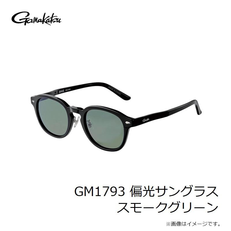 Gamakatsu がまかつ GM1793 偏光サングラス スモークグリーン : 釣具の