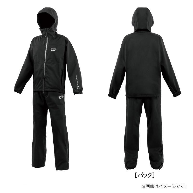がまかつ GM3784 G-SPECレインスーツ ブラック(BLACK WORKS) Mの画像
