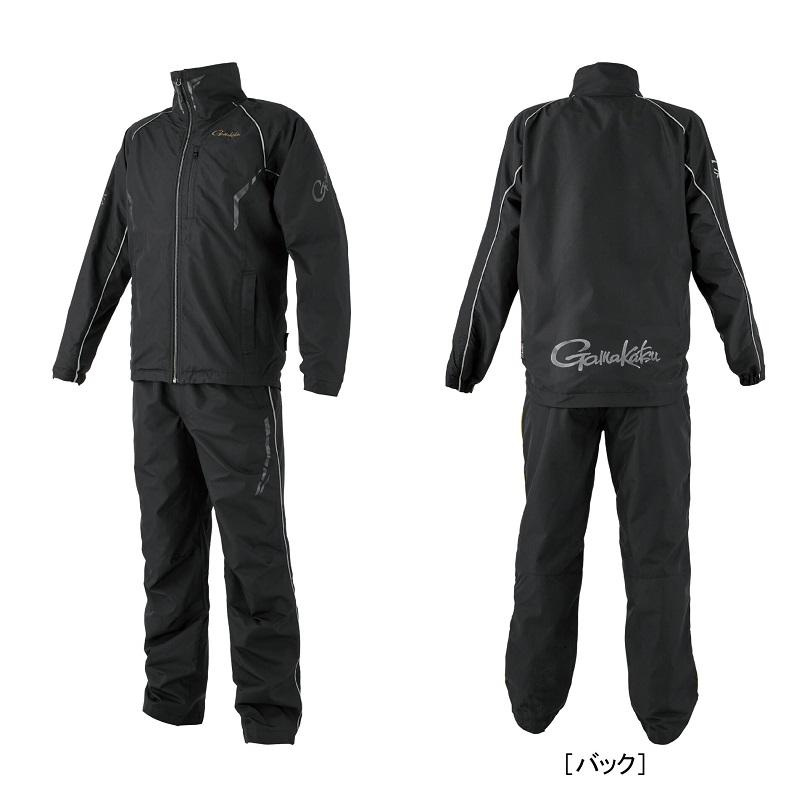 Gamakatsu（がまかつ） GM3791 ウィンドブレーカースーツ ブラック