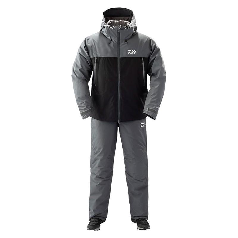 い出のひと時に とびきりのおしゃれを Dw 1909 ダイワ 防寒ウェアで防寒対策バッチリ 冬でも快適な釣りを ゴアテックス 上下セット 防寒ウェア 釣り 3xl ブラック ウィンタースーツ プロダクト フィッシングウエア
