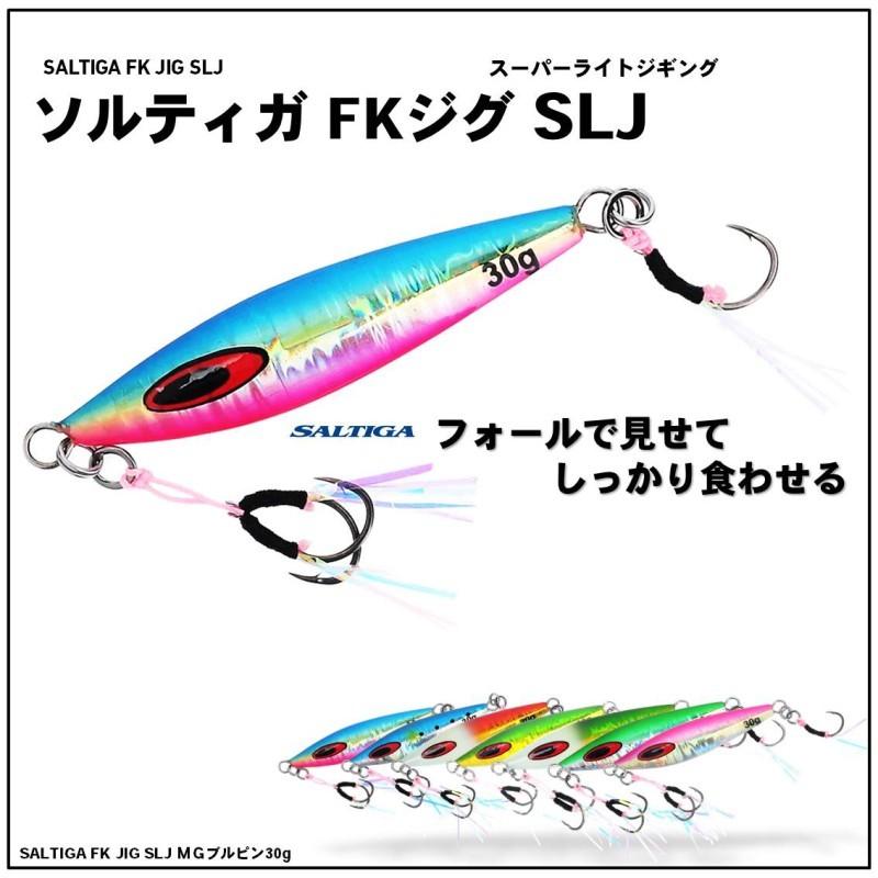 DAIWA - ダイワ　ソルティガ　メジャークラフト　ジギング　ジグ DAIWA（釣り） ダイワ ソルティガFKジグSLJ 80g MGグリーンG