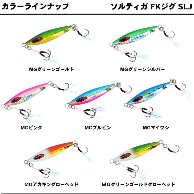 DAIWA（釣り） ダイワ ソルティガFKジグSLJ 60g MGブルピン