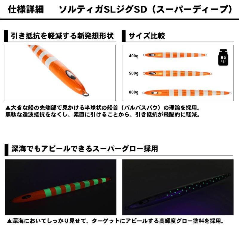 DAIWA（ダイワ） ソルティガ SLジグSD(スーパーディープ) 500g PH 