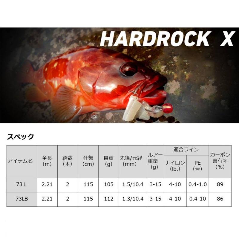 DAIWA(釣り) ダイワ ハードロック X 73L / ソルト ロッド DAIWA(釣り) ダイワ ハードロック X 73L / ソルト ロッド