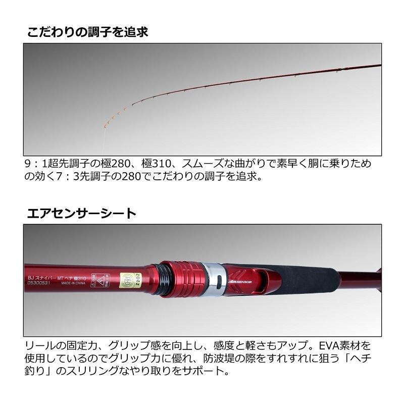 DAIWA（ダイワ） BJスナイパーメタルチューン ヘチ 極310 : 釣具のFTO