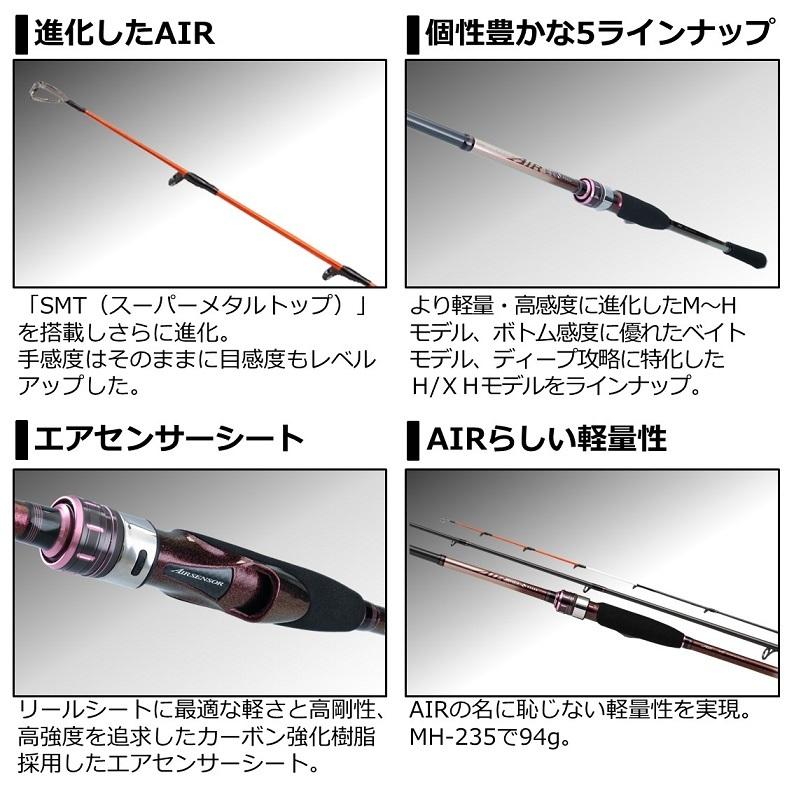 ダイワ紅牙テンヤゲームAIR M240SMT DAIWA（釣り） ダイワ 紅牙テンヤゲーム AIR M-240SMT : 釣具の