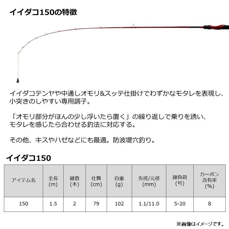 DAIWA（釣り） ダイワ イイダコ 150 : 釣具のFTO ヤフー店