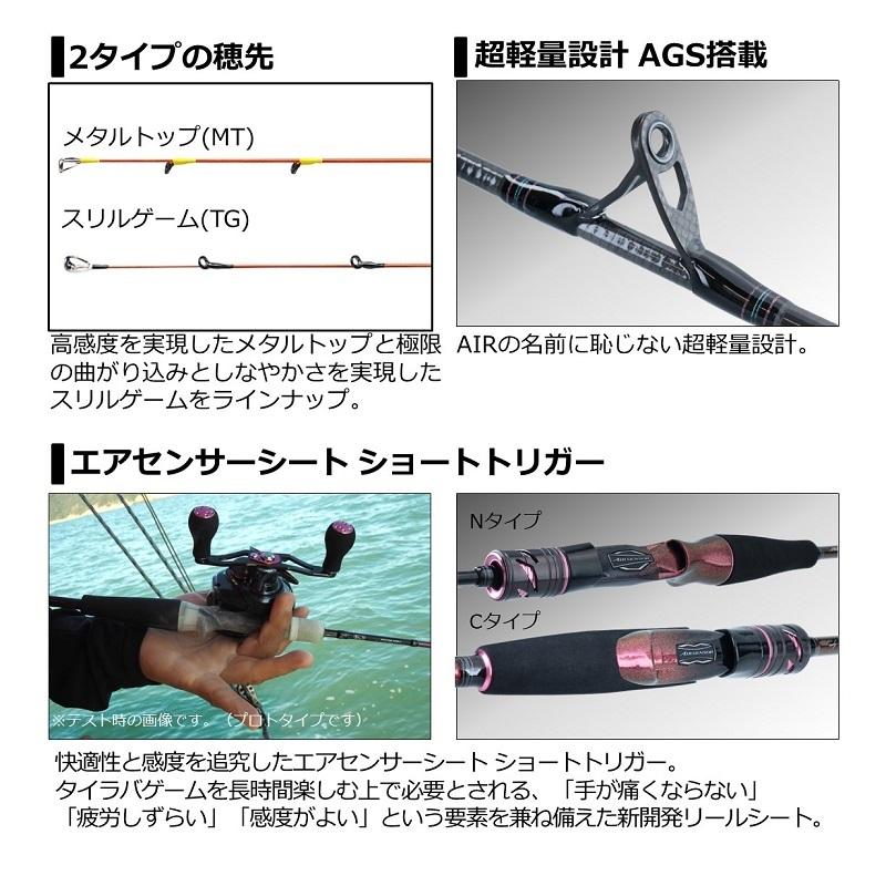 DAIWA ダイワ 紅牙AIR タイプC 75MHS-L AP ダイワ 紅牙 AIR TYPE-C 75MHS-METAL AP ダイワ