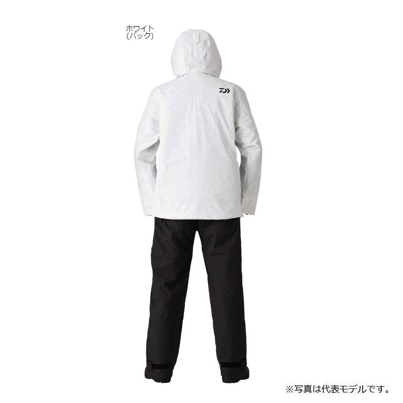 ダイワ　DW-9020 PVCオーシャンサロペットウインタースーツ XL ホワイト ポリエステル100%