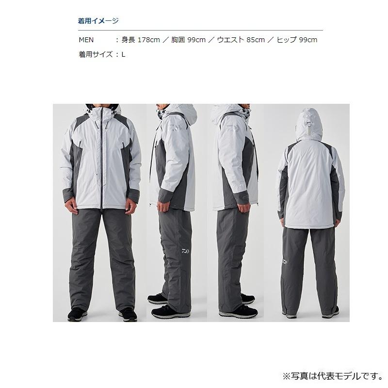 ダイワ　DW-3420 レインマックスハイパーコンビアップハイロフトウィンタースーツ 2XL レッド 