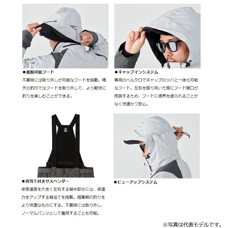 ダイワ　DW-3420 レインマックスハイパーコンビアップハイロフトウィンタースーツ 2XL レッド 