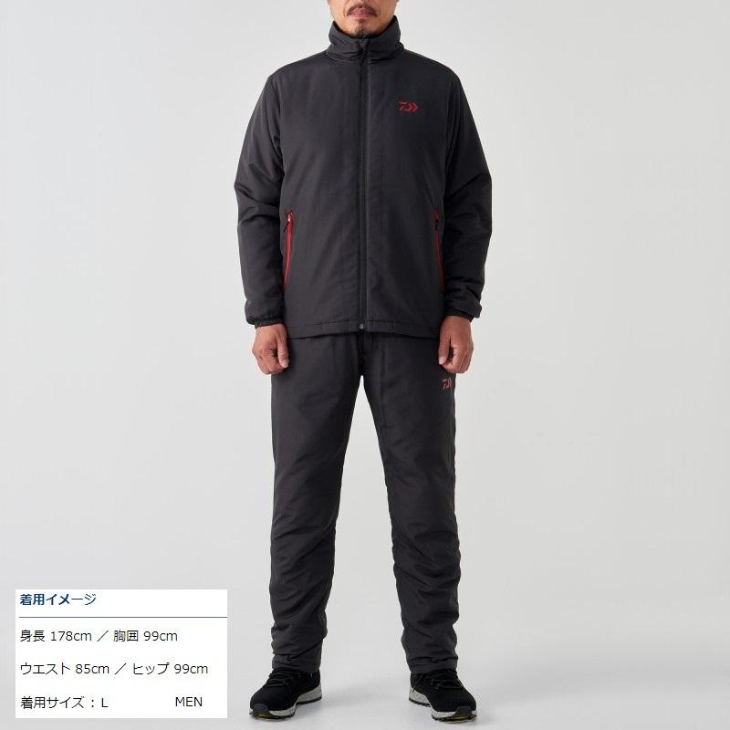 ダイワ DI-5520 中綿入リミドラースーツ M ブラック : 釣具のFTO