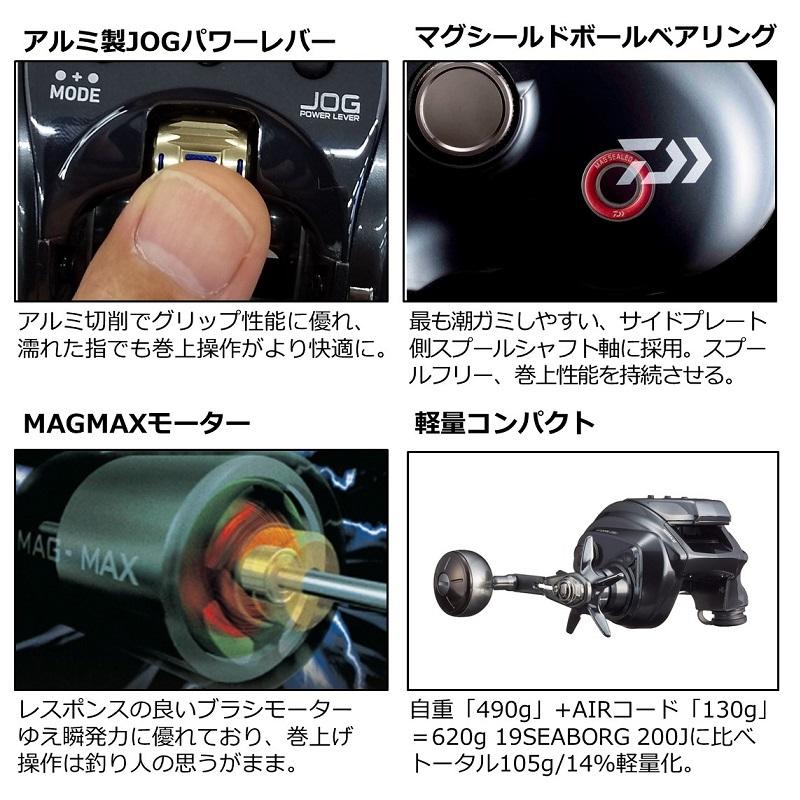 ダイワ シーボーグ200JLの+crystalchambers.co.uk