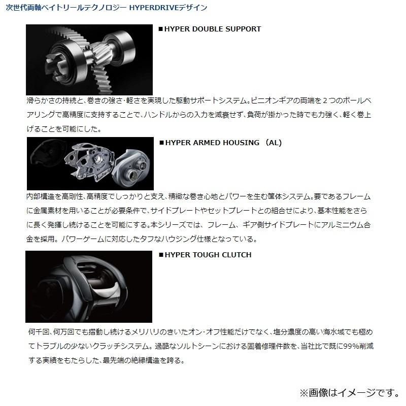 DAIWA（釣り） ダイワ TATULA TW 400H /ベイトリール バスリール