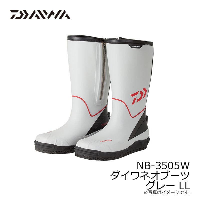 ダイワ NB-3505W ダイワネオブーツ グレー LL : 釣具のFTO