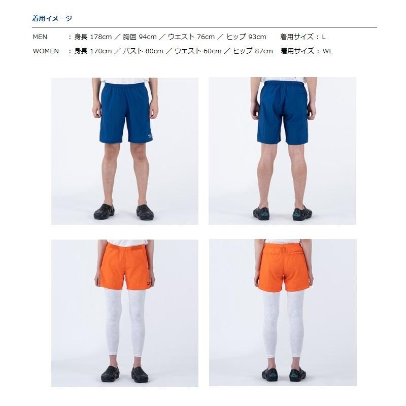 ダイワ DP-8821 撥水アクティブショーツ チャコール M : 釣具のFTO