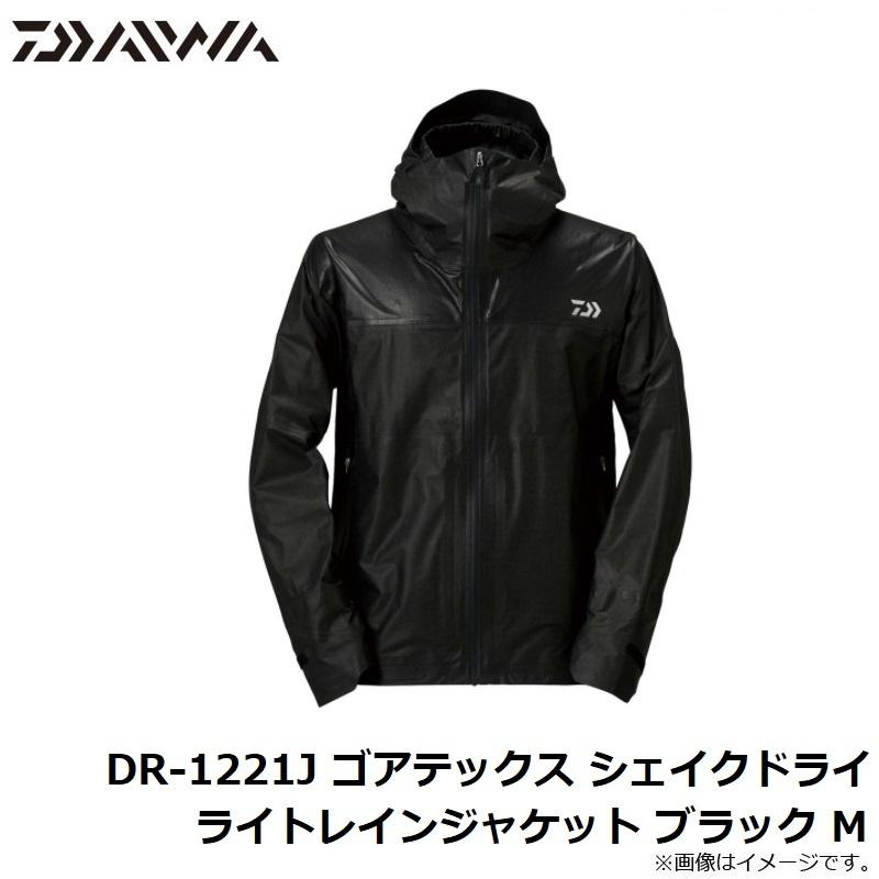 アンダーウェア　黒　L ダイワ DR-1221J ゴアテックス シェイクドライ ライトレイン