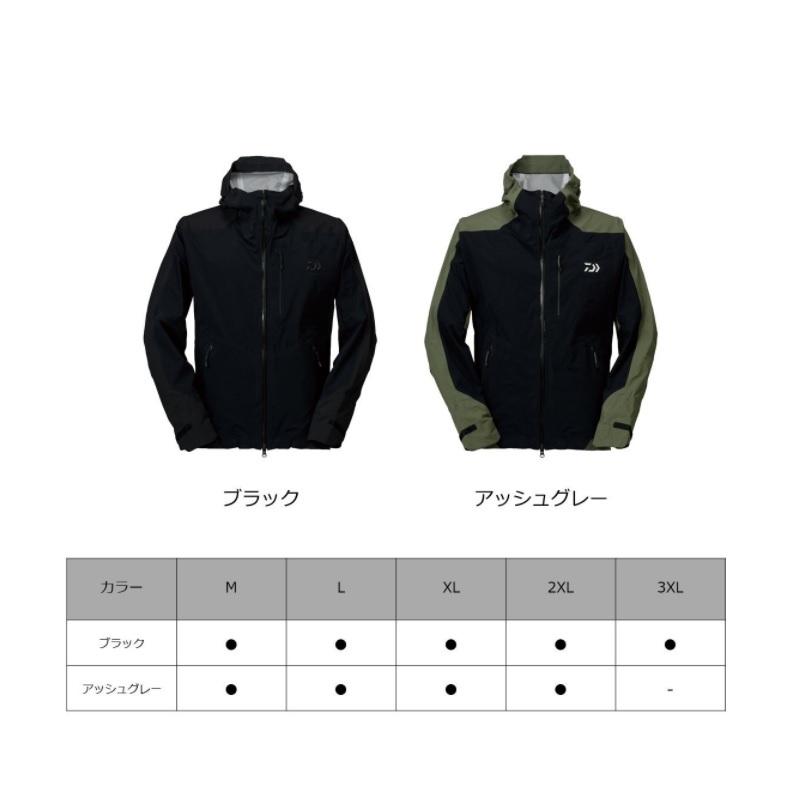ダイワ　DR-2021J ポーラテック ネオシェル ハイブリッドレインジャケット ブラック M 