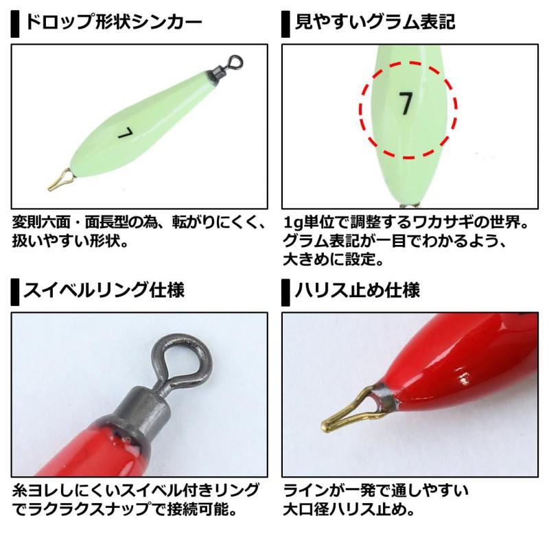 ダイワ クリスティアワカサギシンカーr 9g 朱 ワカサギ釣り ワカサギオモリ 釣具のfto ヤフー店 通販 Yahoo ショッピング