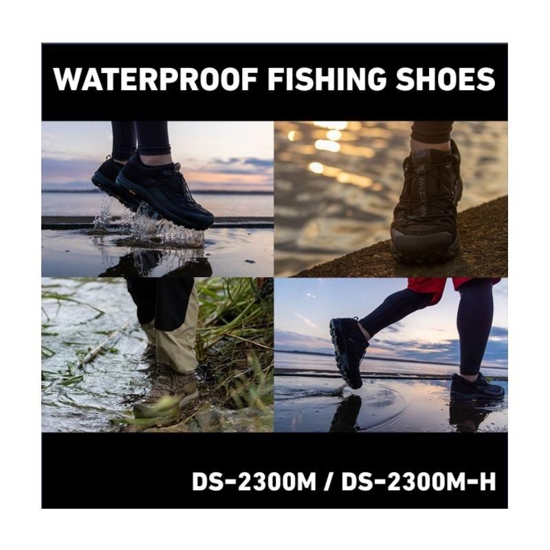 ダイワ　フィッシングシューズ　DS-2300M 28cm ブラック　透湿防水 ダイワのDS-2300Mをインプレ！ビブラムソールでタウンユースで