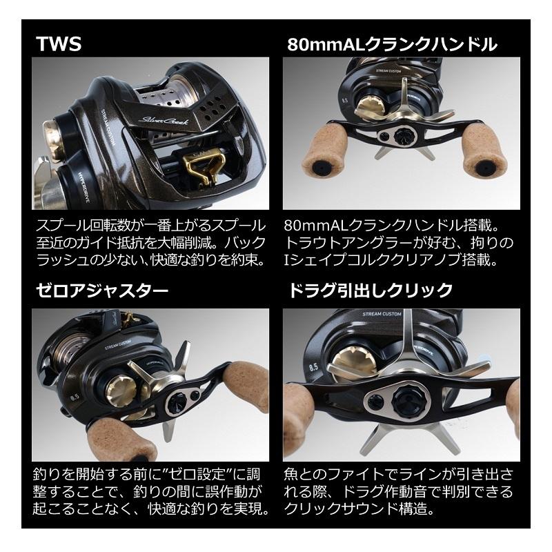 DAIWA（ダイワ） シルバークリーク AIR TW STREAM CUSTOM 8.5R