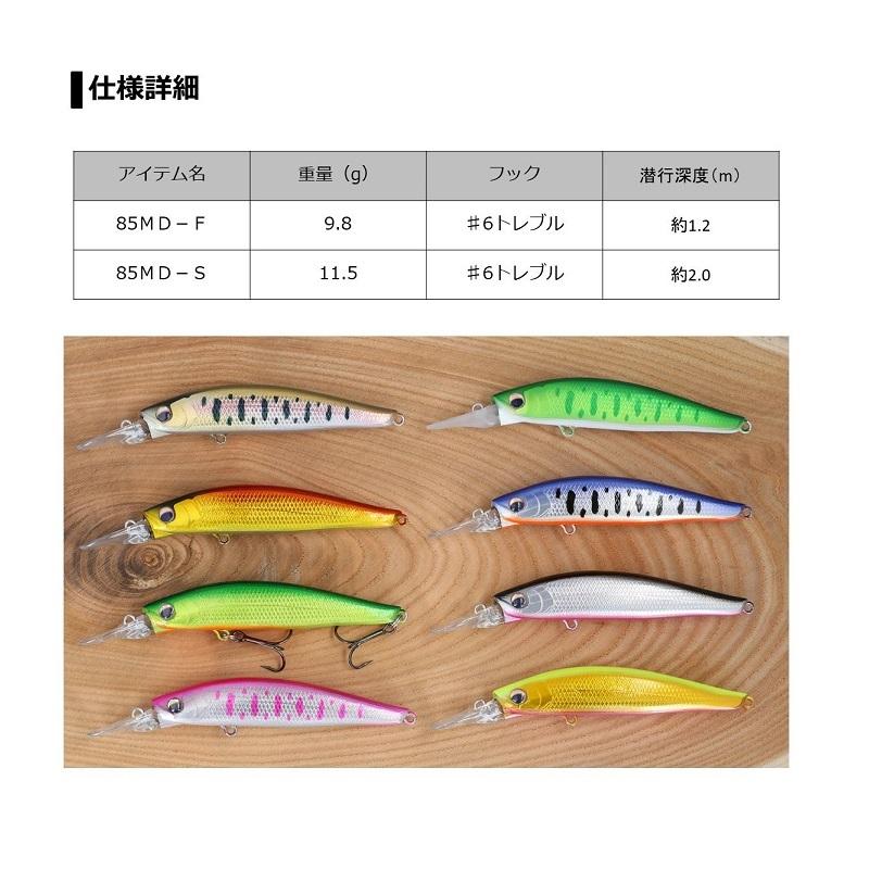 ダイワ シルバークリーク Native Stinger 85M Silver Creek Native