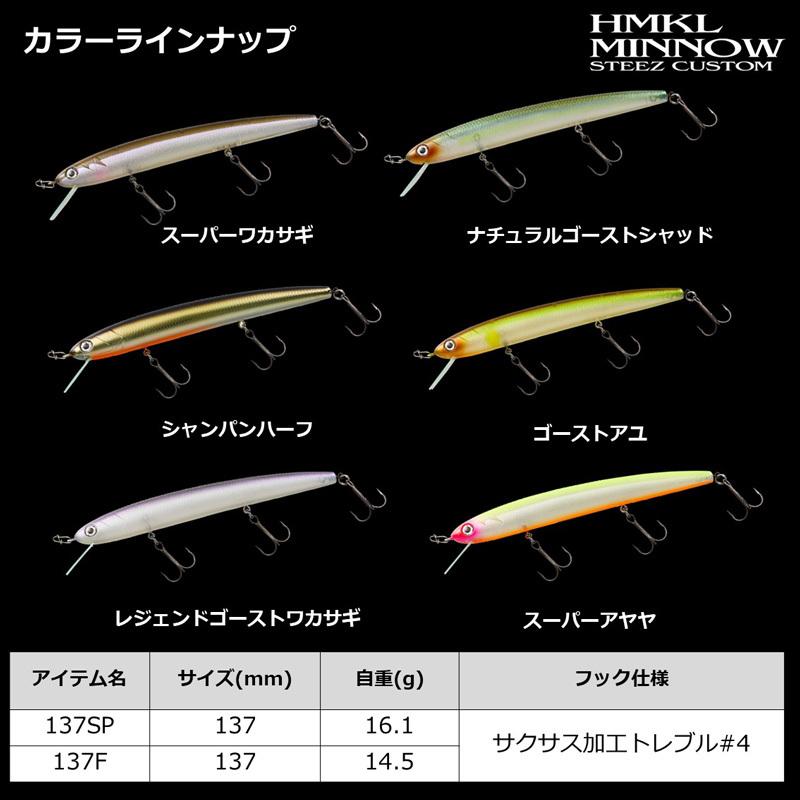 DAIWA（ダイワ） HMKLミノースティーズカスタム 137F レジェンド