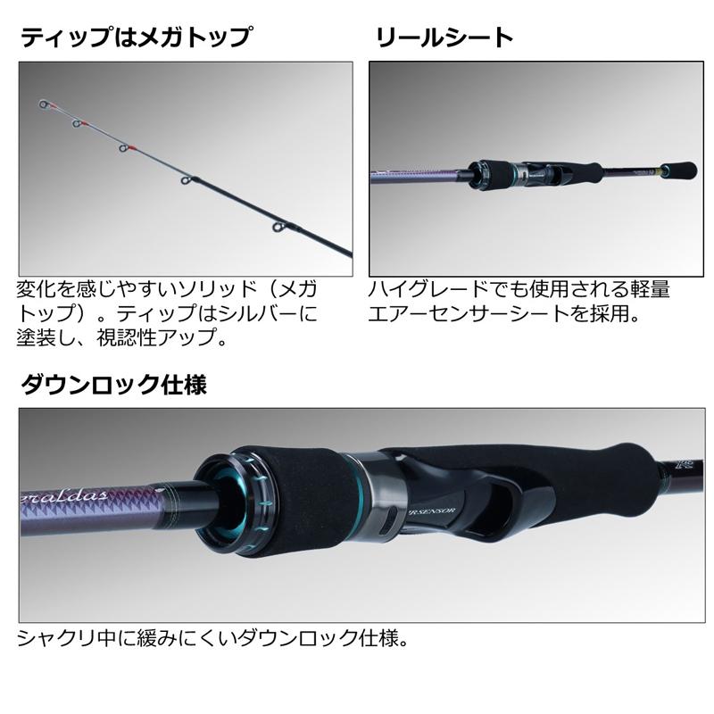 DAIWA（釣り） ダイワ 22エメラルダスMX ボート 65LS-S・Q