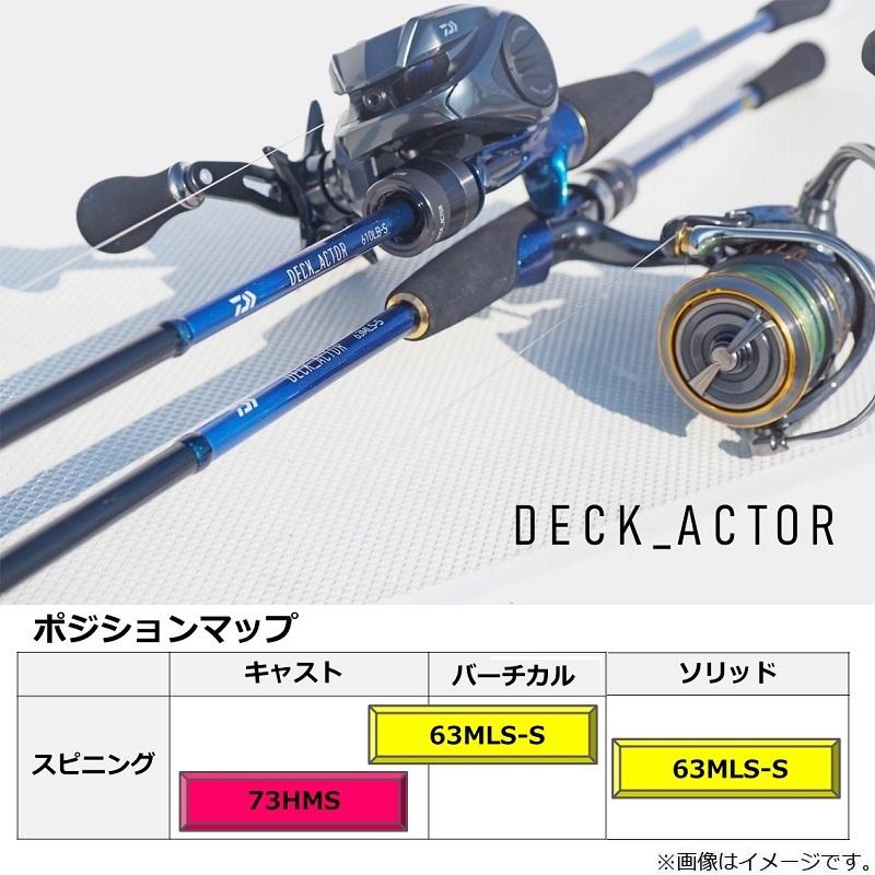 ダイワ　デッキアクター　63MLS-S DAIWA（ダイワ） デッキアクター 63MLS-S 送料無料 : ますびと商店