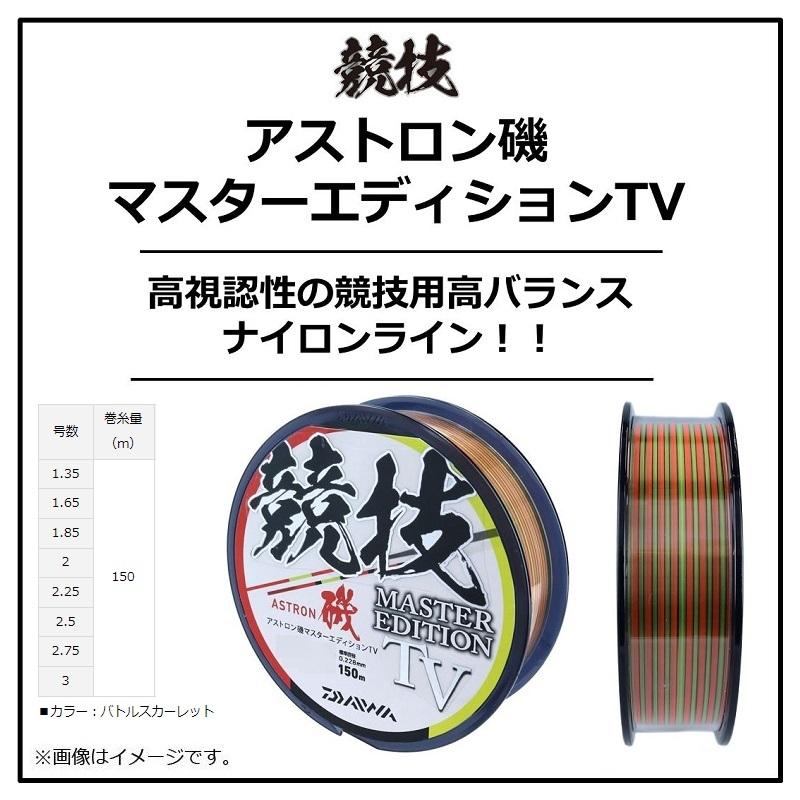 ダイワ　アストロン磯マスターエディション TV 1.65号-150m バトルスカーレット｜yfto2｜02