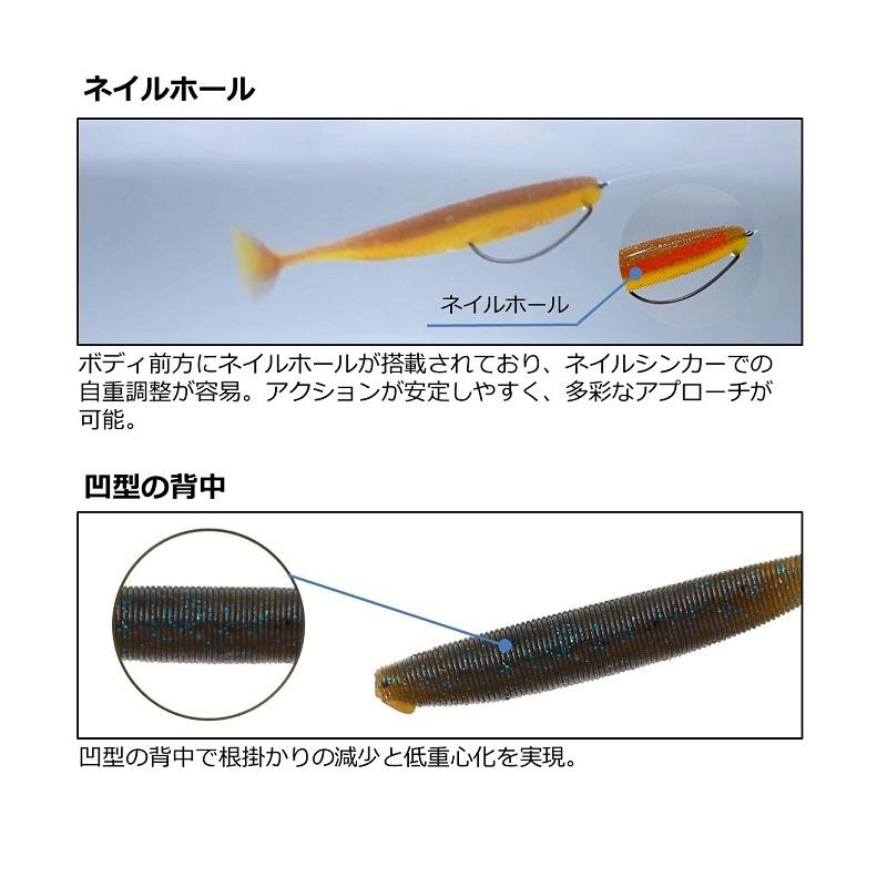 DAIWA（ダイワ） スティーズスターリングシャッド 4.3インチ ブラック