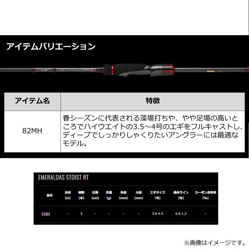 22 エメラルダス ストイスト RT 82MH ダイワ エメラルダス STOIST RT 82MH (ロッド・釣竿) 価格比較 - 価格.com