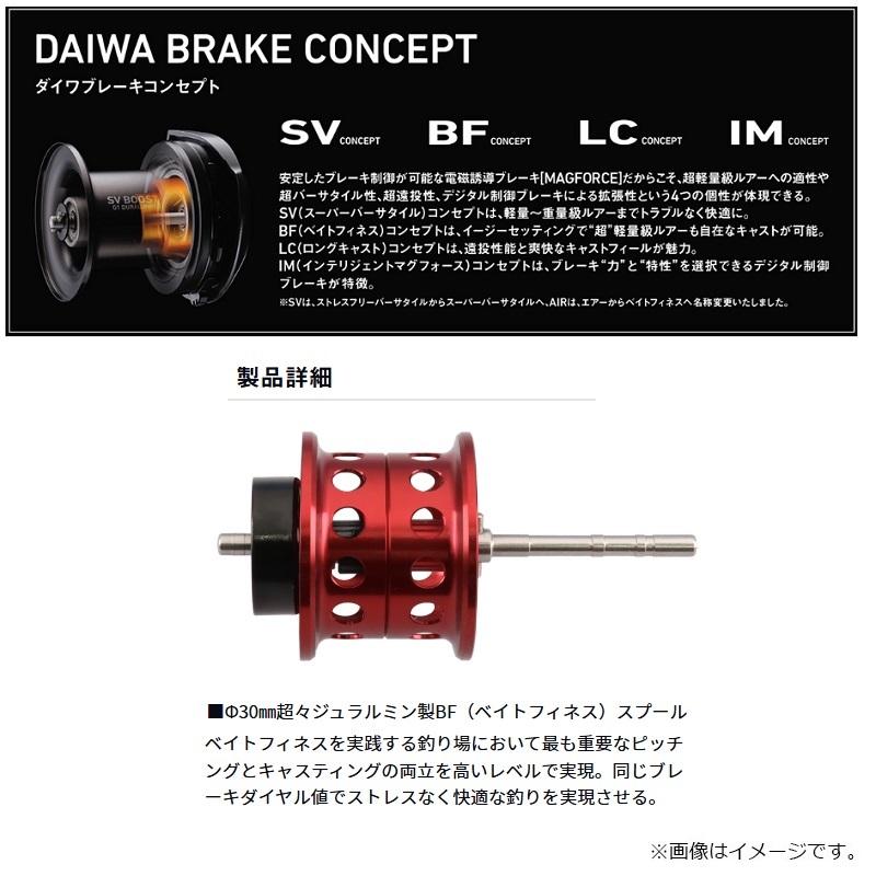 DAIWA（ダイワ） 26タトゥーラ BF TW 8.1L / ベイト フィネス リール