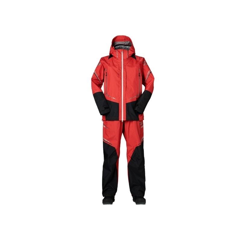 ダイワ 釣り Dr 1522 ゴアテックス プロダクト コンビアップレインスーツ プロダクト ゴアテックス レッド Xl