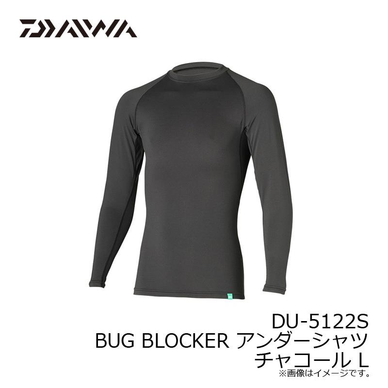 メール便可/取り寄せ ダイワ(DAIWA) UVカット 防虫 インナー BUG BLOCKER(R) アンダーシャツ DU-5122S ブラック S 