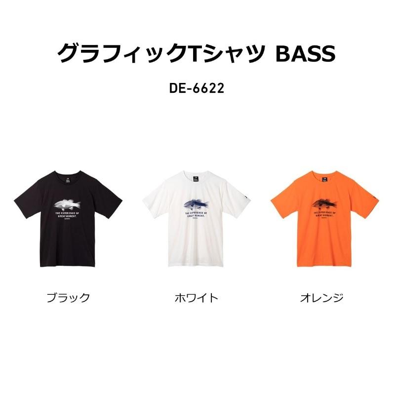 だみ ダイワ DE-6622 グラフィックTシャツ BASS オレンジ 120【夏物