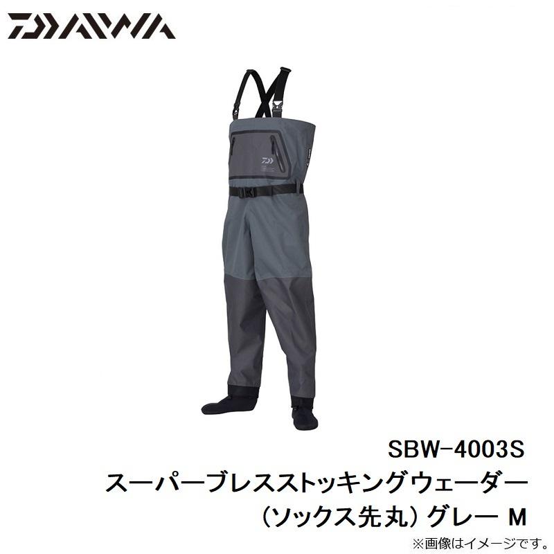 ダイワ　サロペット　XL グレー サスペンダー付き　美品 ダイワ SBW-3050S-NE スーパーブレスストッキングウェーダーネオ