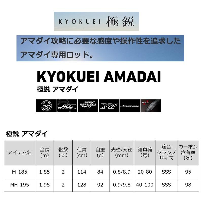 ダイワ 極鋭アマダイ M-185 : 釣具のFTO ヤフー店 - 通販 ダイワ 極鋭アマダイ M-185 : 釣具のFTO ヤフー店 - 通販