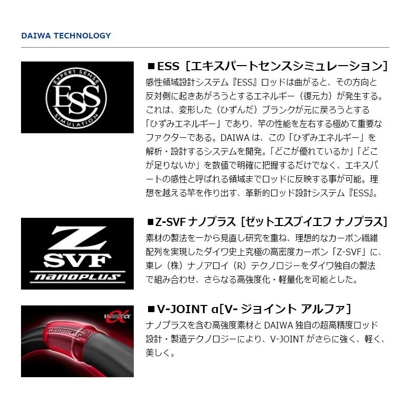 DAIWA（ダイワ） 銀影競技 SHORTLIMITED T 80M【大型2】 : 釣具のFTO