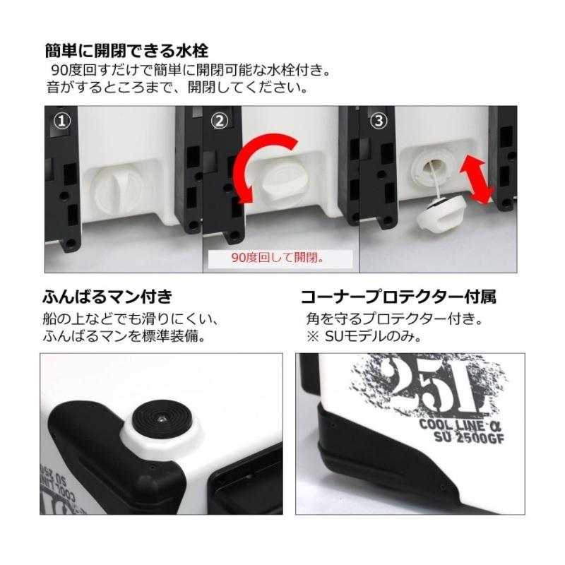 ダイワ　クールラインα S2500 GF モスグリーン【在庫限り特価】 |  | 04