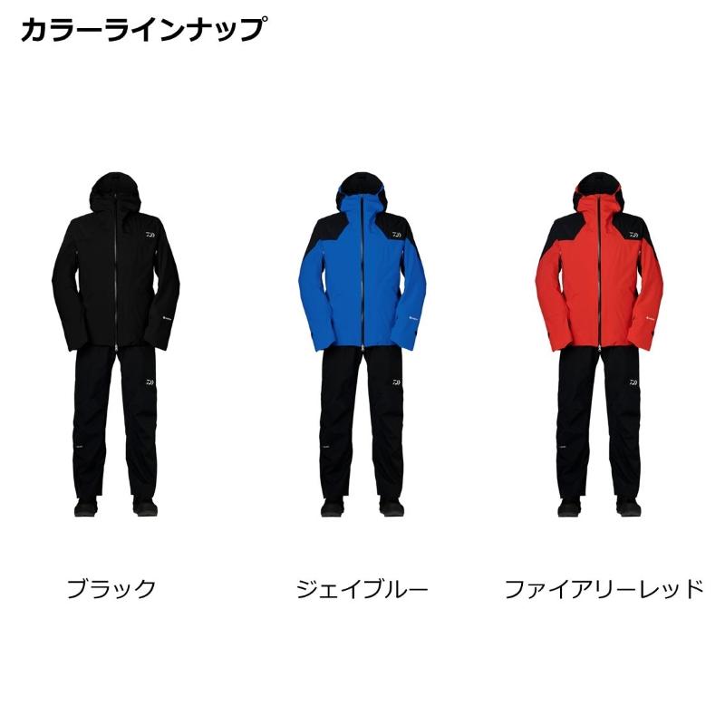 ダイワ DW-1122 ゴアテックスプロダクト ウィンタースーツ ブラック XL