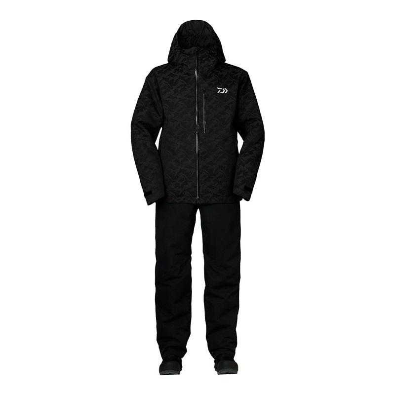 ダイワ DW-3222 レインマックスR HDウィンタースーツ ブラックカモ 2XL
