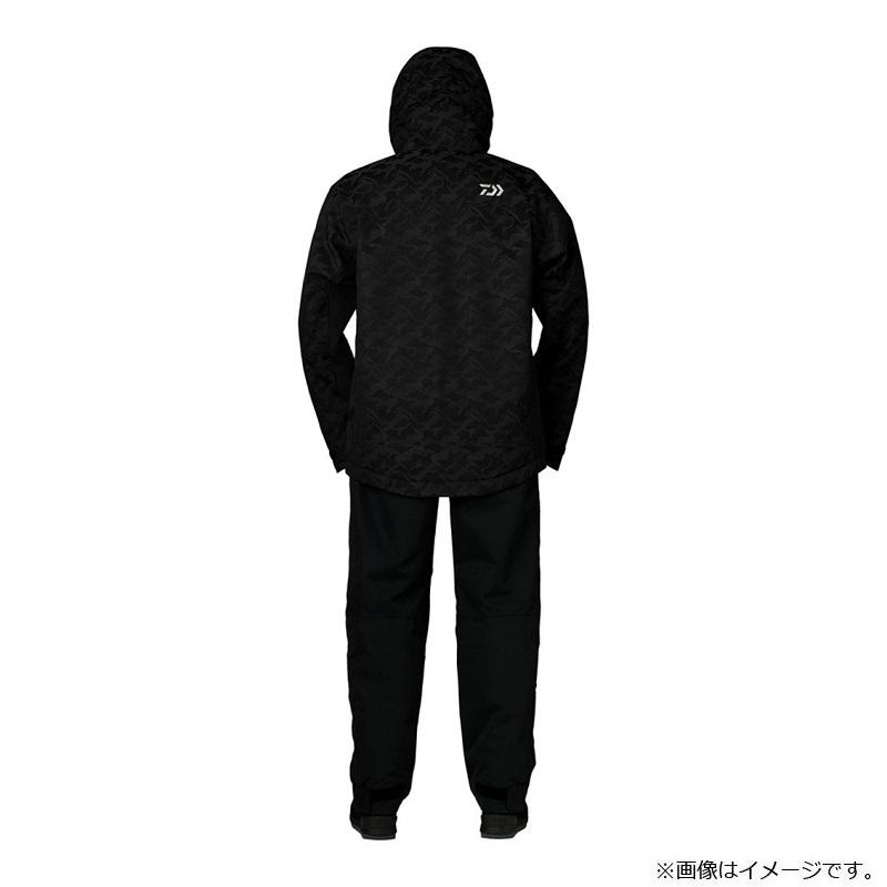 ダイワ DW-3222 レインマックスR HDウィンタースーツ ブラックカモ 2XL