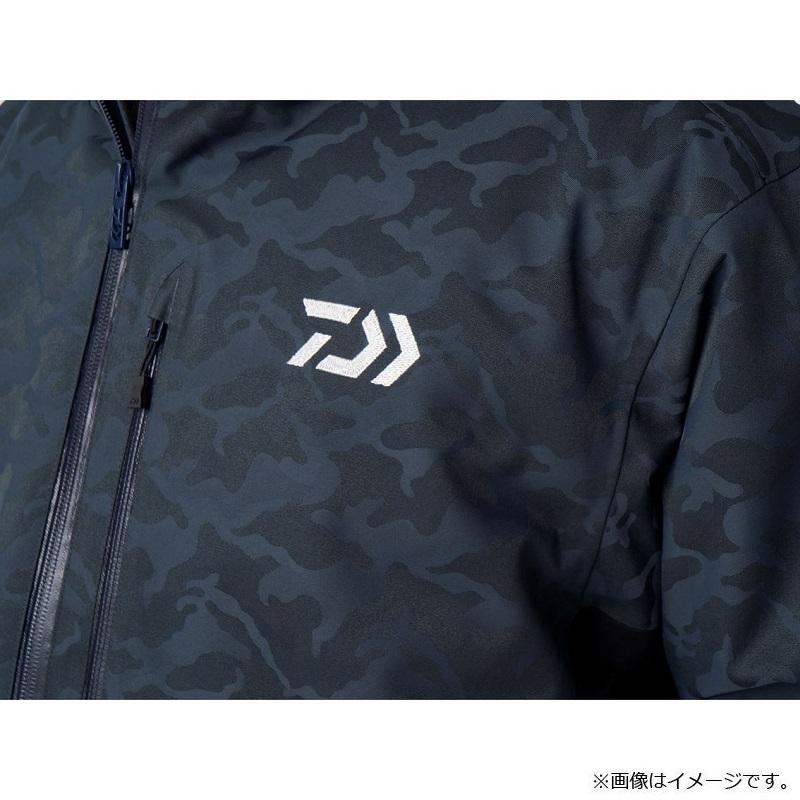 ダイワ DW-3222 レインマックスR HDウィンタースーツ ブラックカモ 2XL