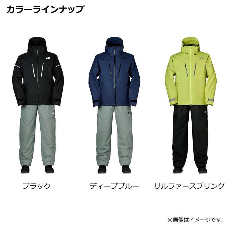 ダイワ DW-9022 PVCオーシャンサロペットウインタースーツ ブラック