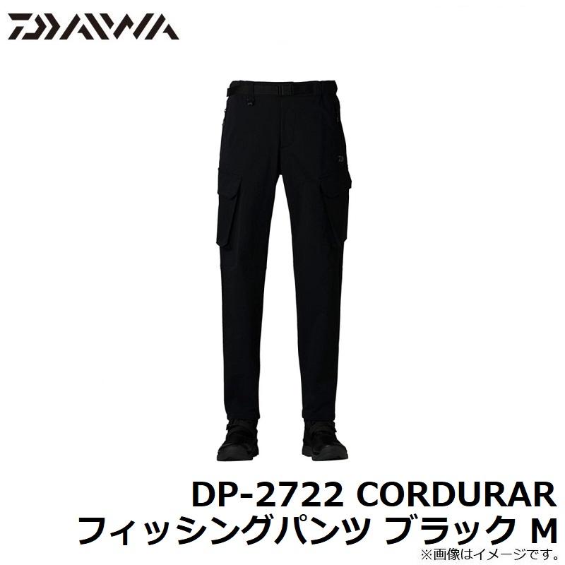 ダイワ DP-2722 CORDURARフィッシングパンツ ブラック M : 釣具のFTO