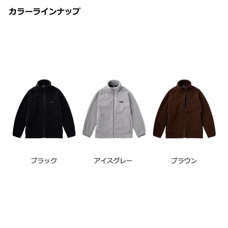 DAIWA（ダイワ） DJ-5922 ボアフリースジャケット ブラウン 2XL 【在庫